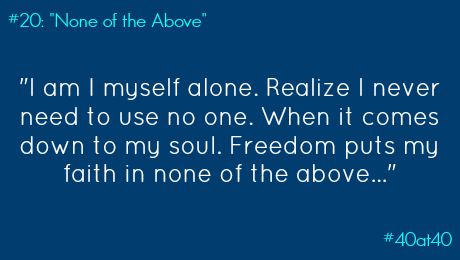 #20: “None of the Above”