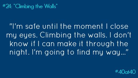 #24: “Climbing the Walls”