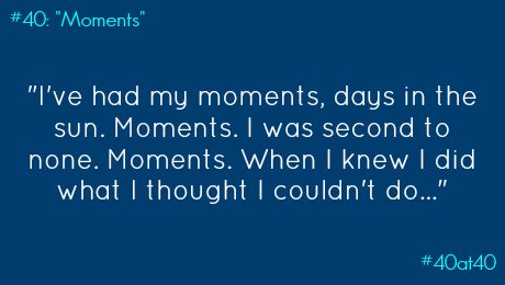 #40: “Moments”
