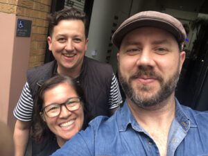 Drew, me, Nick Jan 2020